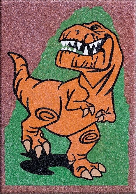 Disney Good Dinosaur Trex Kum Boyama Kartı M, 25Adet(23,5X33cm)-Red Castle KM333