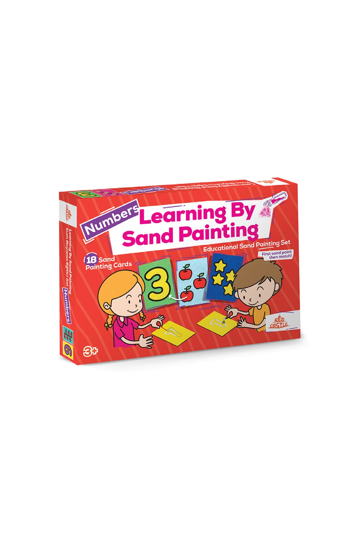 Learning Numbers with Sand Painting RCSET-STICK-02-EN