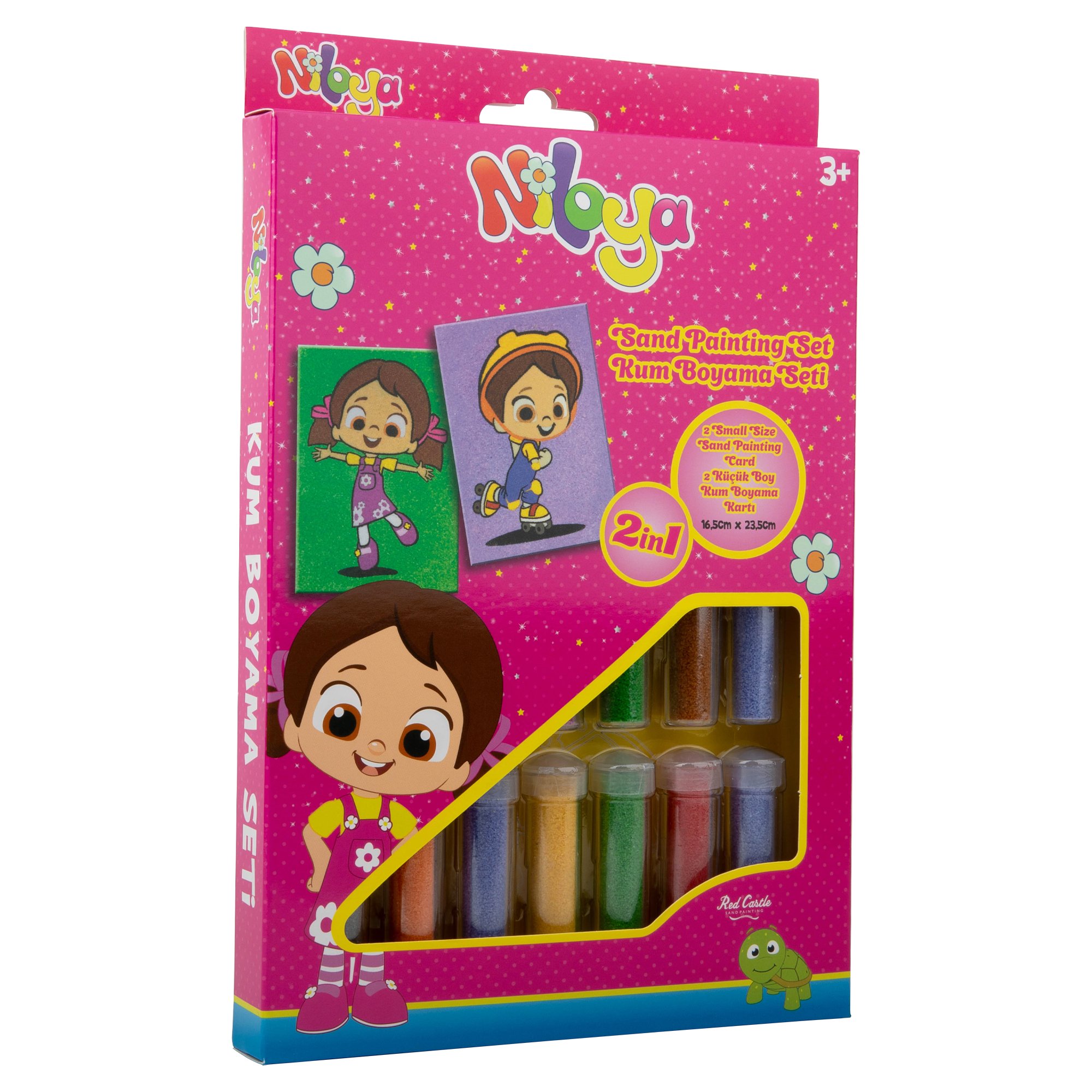Eğitici ve Eğlenceli Kum Boyama Seti Disney Niloya DS-15