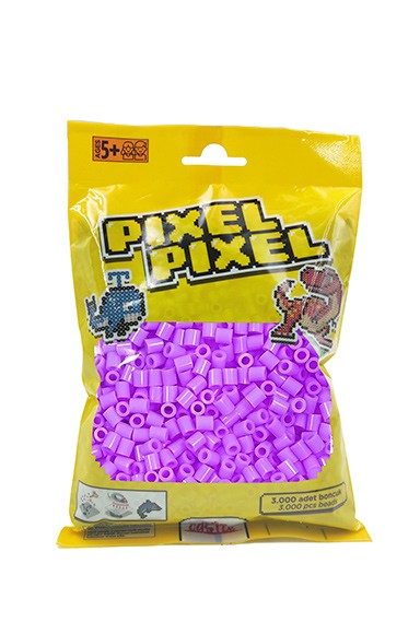 3000 PCS Pixel Pixel Beads Midi Size Lilac PPB-3000-19