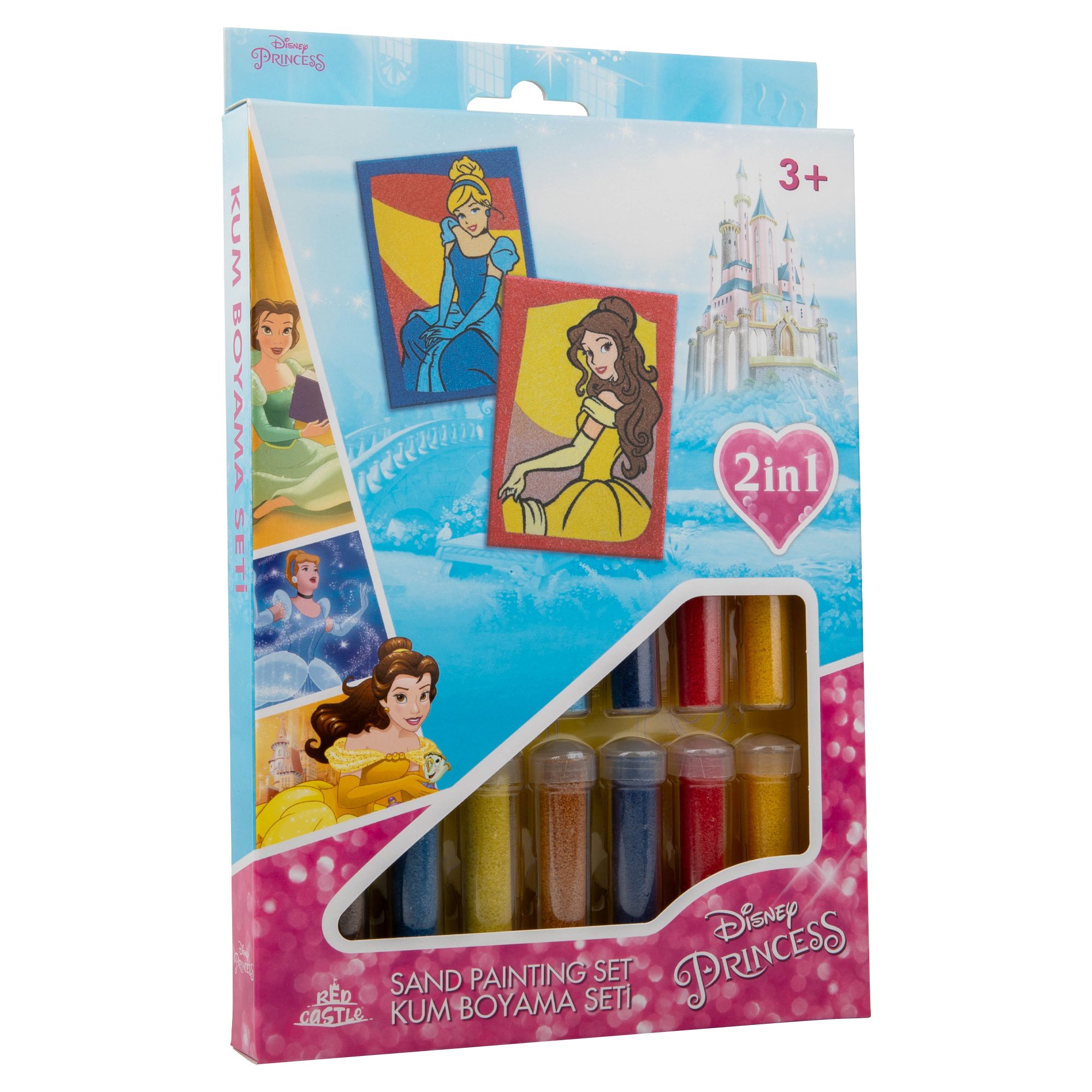Disney Princess Bella & Cinderella Sand Painting Set DS-07