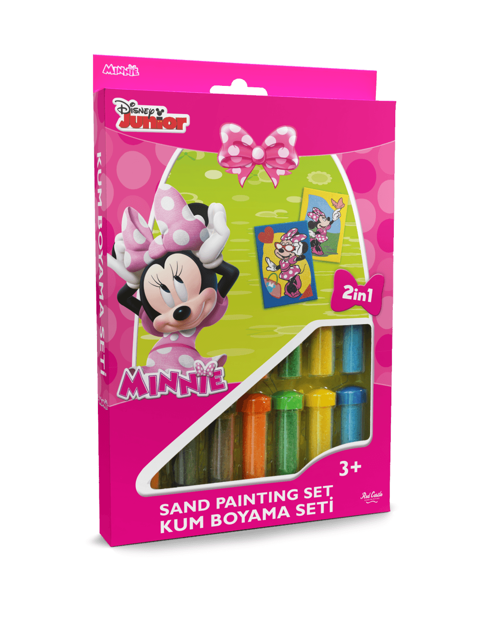 Eğitici ve Eğlenceli Kum Boyama Seti Disney Junior Minnie Mouse DS-03
