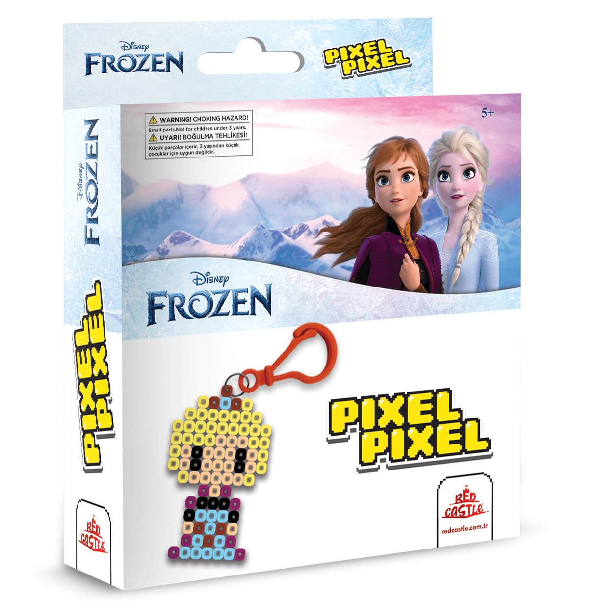 Disney Frozen Elsa Anahtarlık Boncuk Etkinlik Seti-Pixel Pixel BB14-01