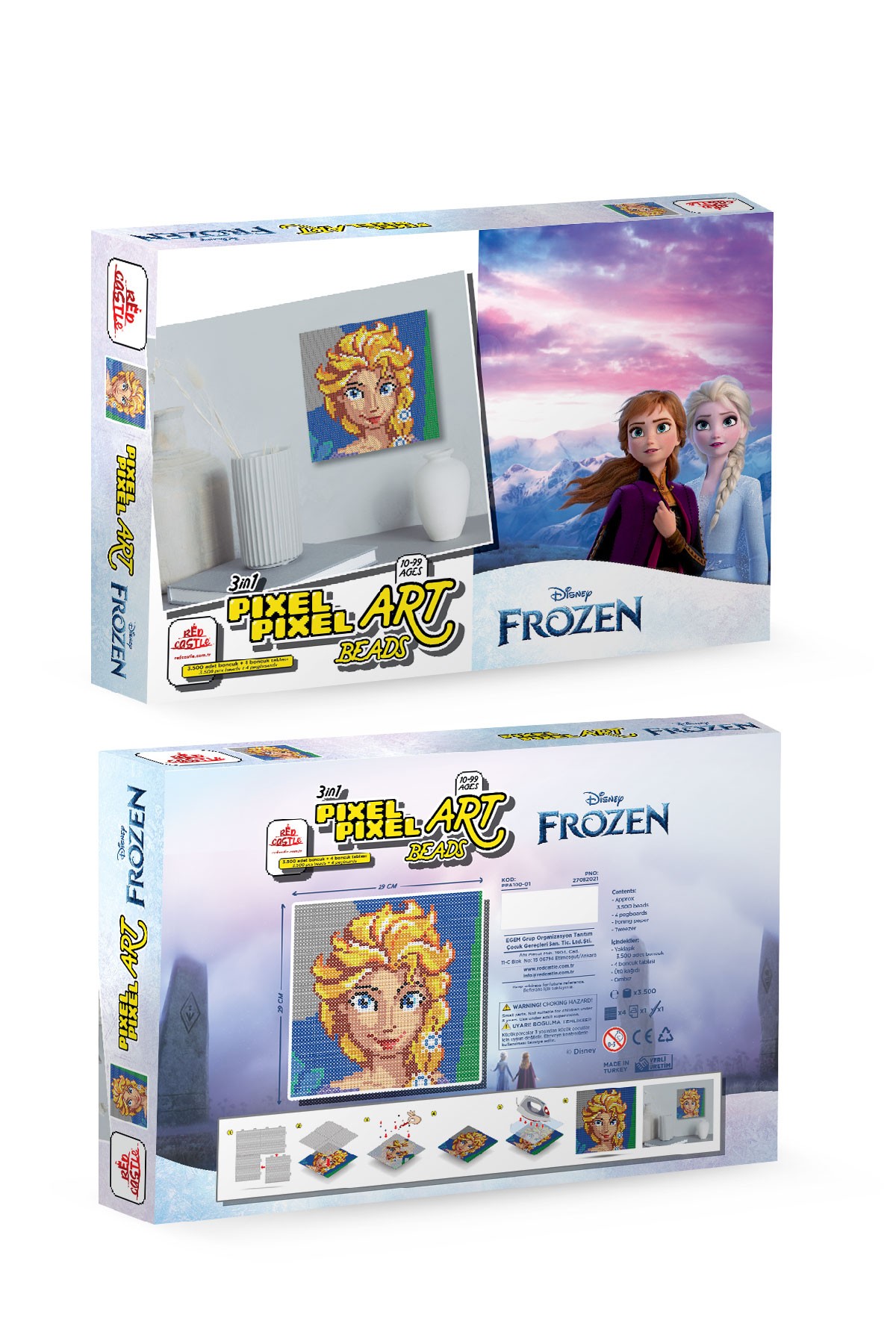Disney Frozen Yetişkin Boncuk Aktivite Seti-Pixel Pixel PPA100-01