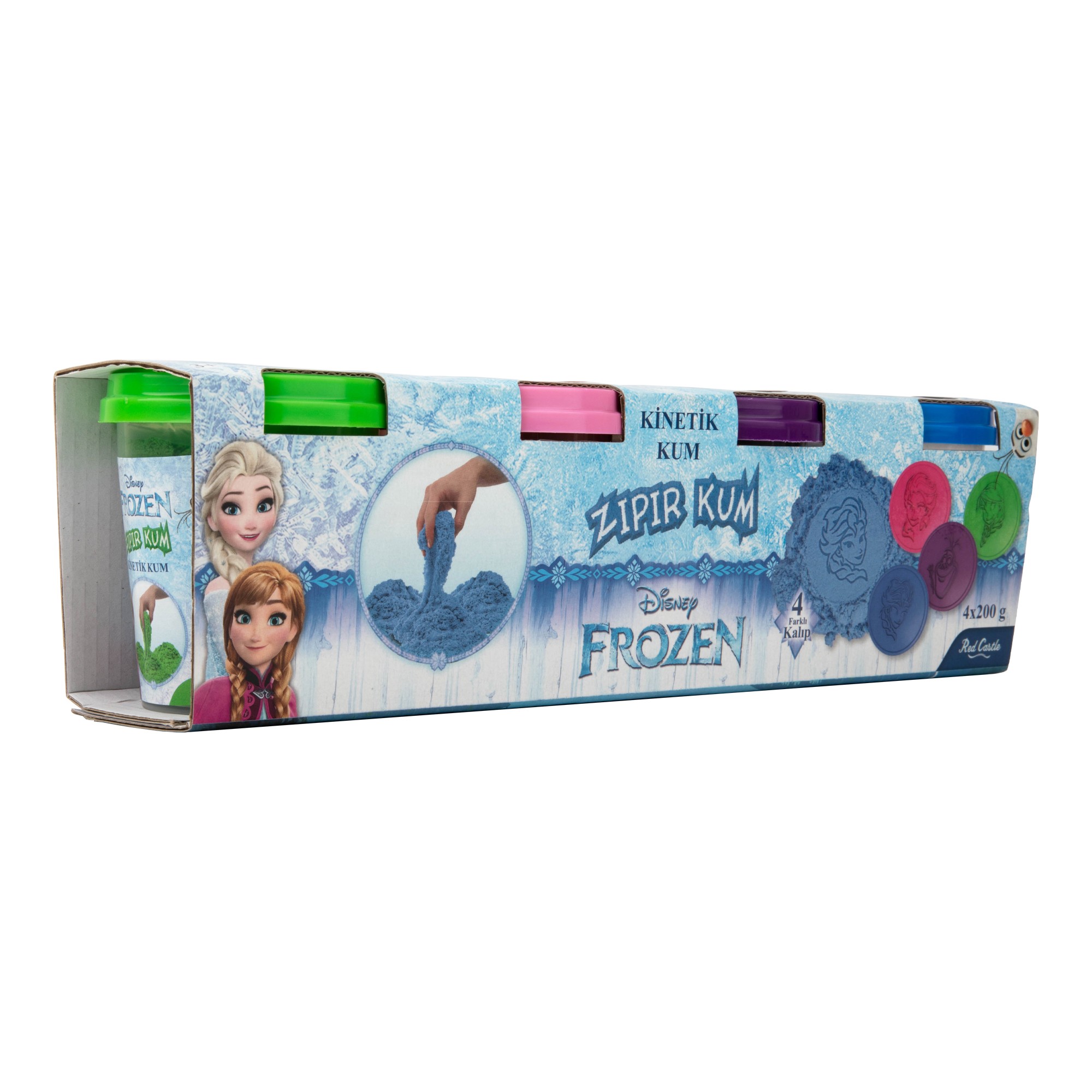 Disney Frozen Karlar Ülkesi Zıpır Kum 4x200 g- ZK-01