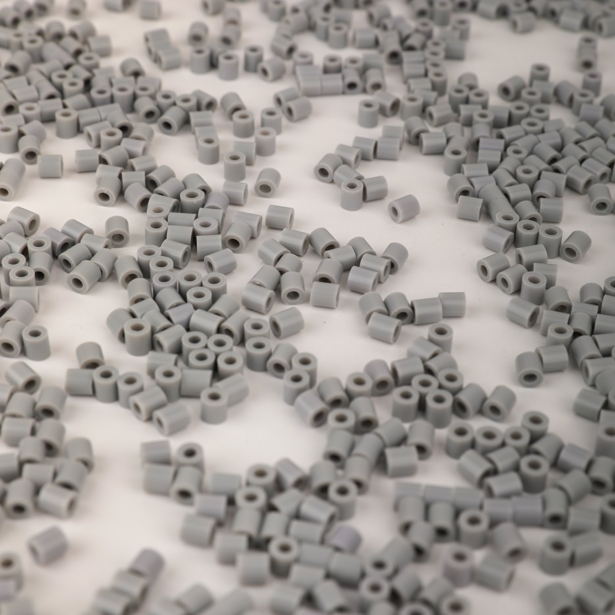 1000 Pcs Pixel Pixel Beads Midi Size Silver 