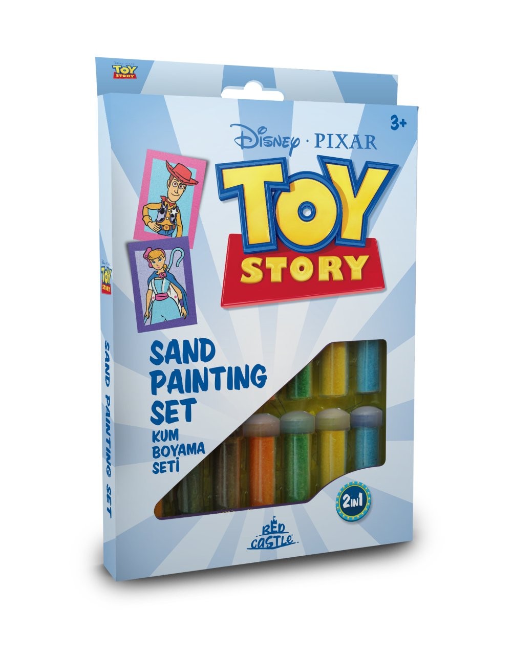 Eğitici ve Eğlenceli Kum Boyama Seti-Disney Toy Story DS-37