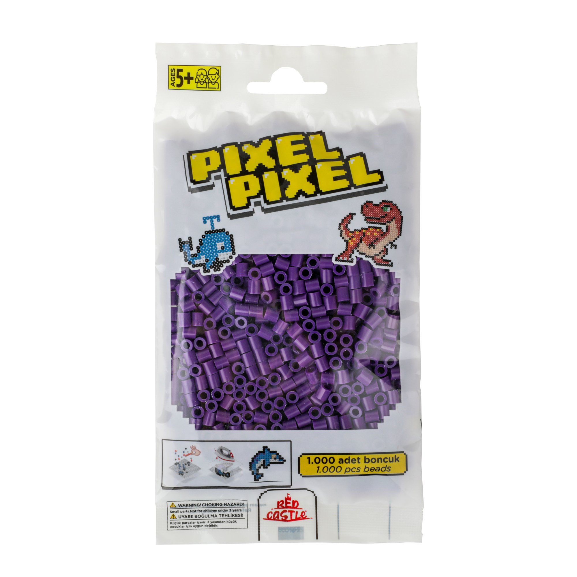 1000 Adet Midi Boncuk (ErikİÇİ Moru-Pixel Pixel PPB-1000-18