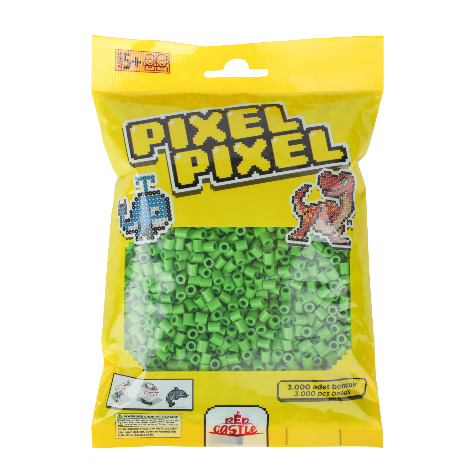 3000 Adet Midi Boncuk Çam Yeşili-Pixel Pixel PPB-3000-31