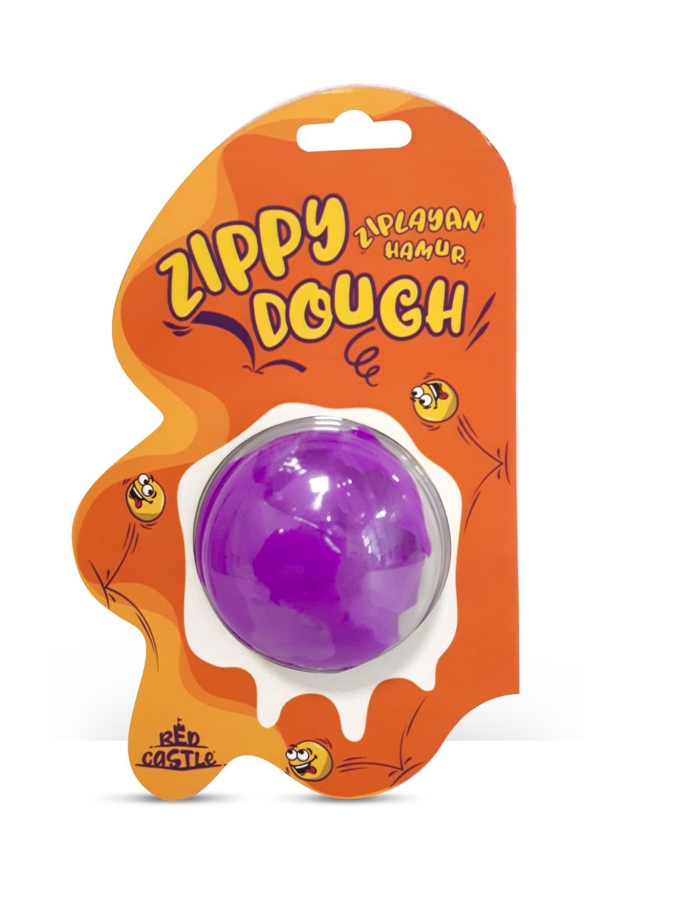 Bouncing Dough 20 g Purple-Red Castle ZDB-200