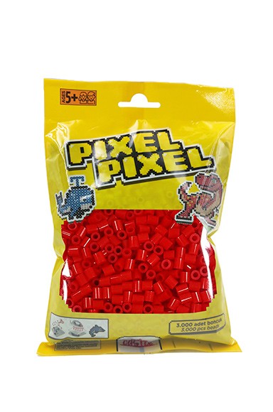 3000 PCS Pixel Pixel Beads Midi Size Dark Red PPB-3000-30