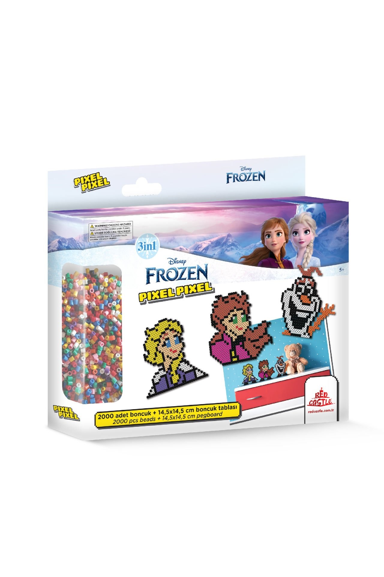 Pixel Pixel Beads Activity and Toy Set-Disney Frozen 2000 Beads BB29-01