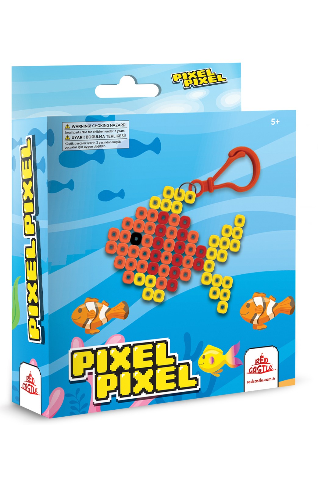 Pixel Pixel Bead Activity Set-Fish Keychain BBU14-02
