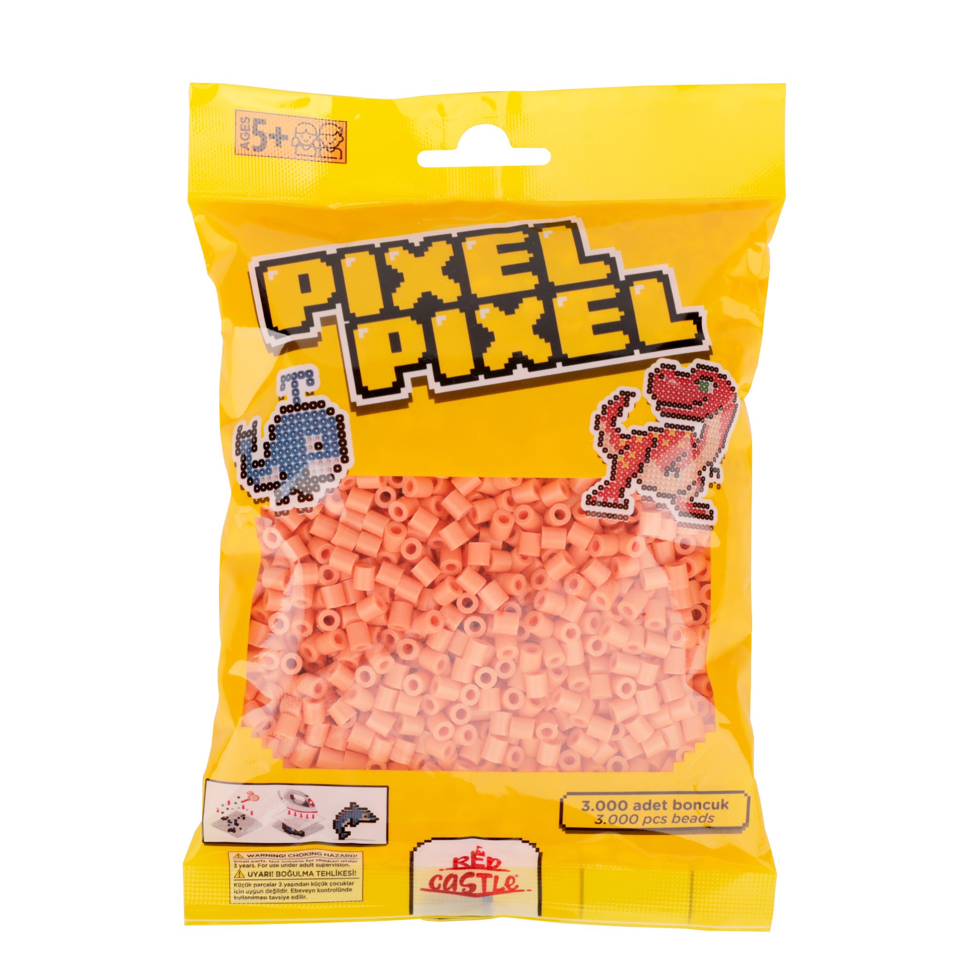 3000 PCS Pixel Pixel Beads Midi Size Beige PPB-3000-23