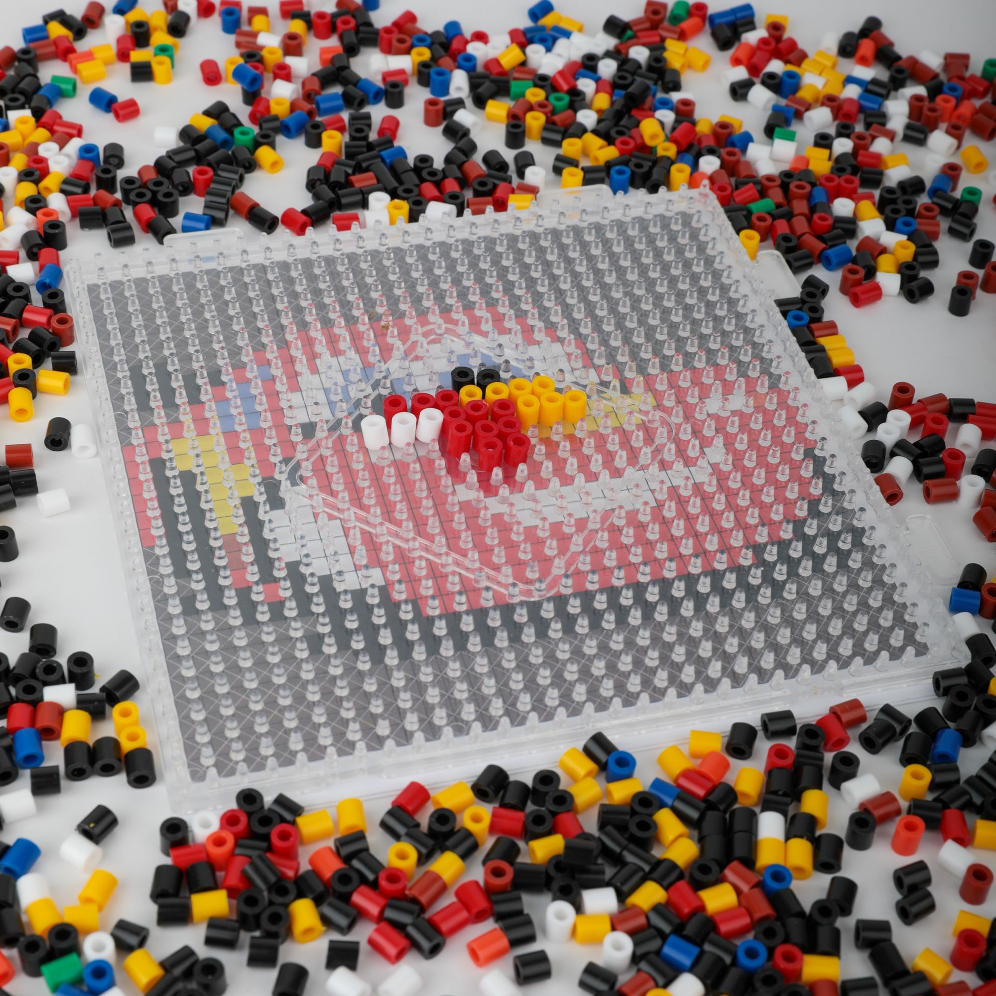 Ütü ile Yapışan Midi Boncuk Aktivite ve Oyuncak Seti-Disney Cars-Pixel Pixel BB29-02
