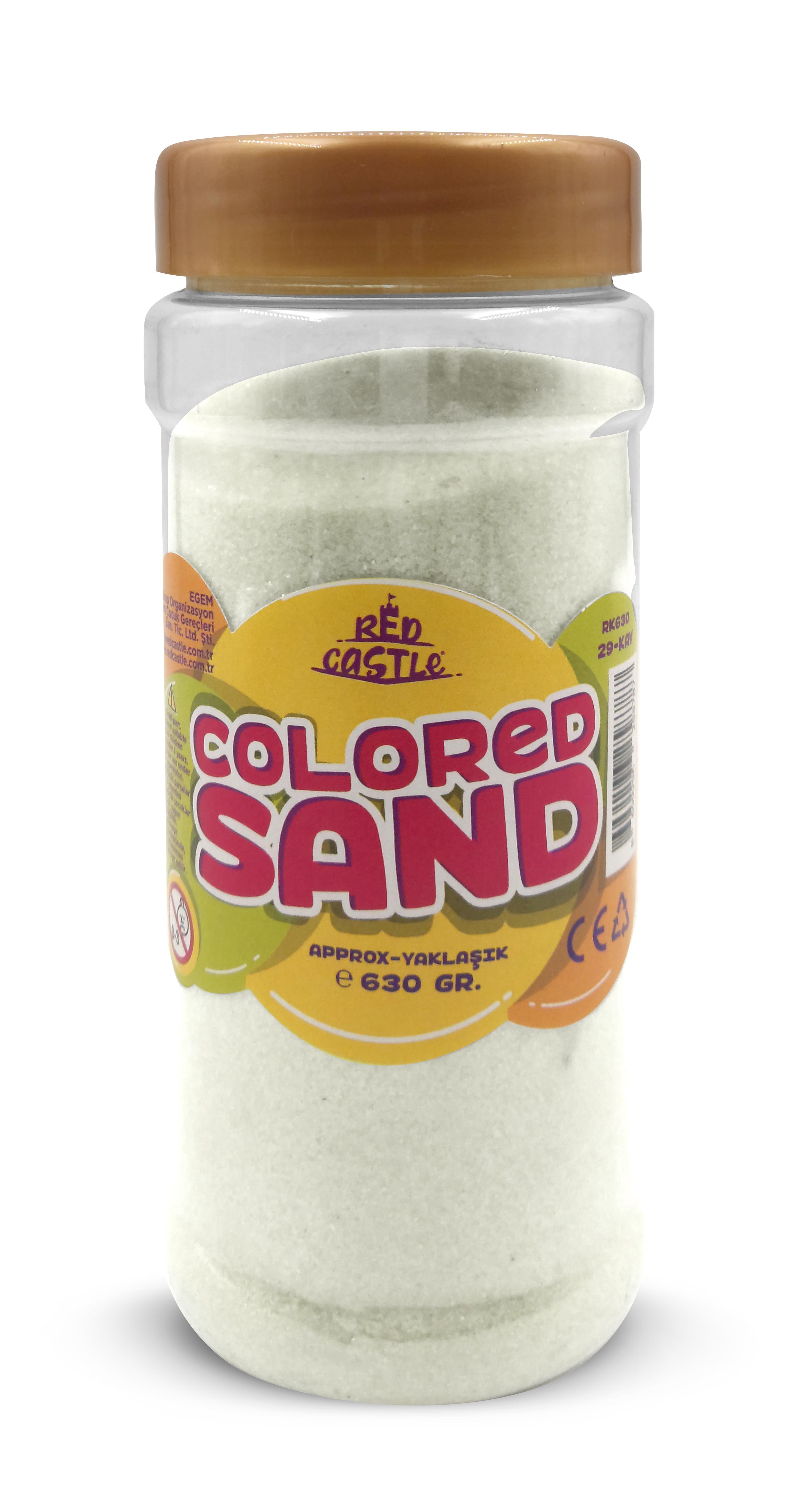Colored Sand Painting Sand 630 grams-Red Castle RK630-25-KAV