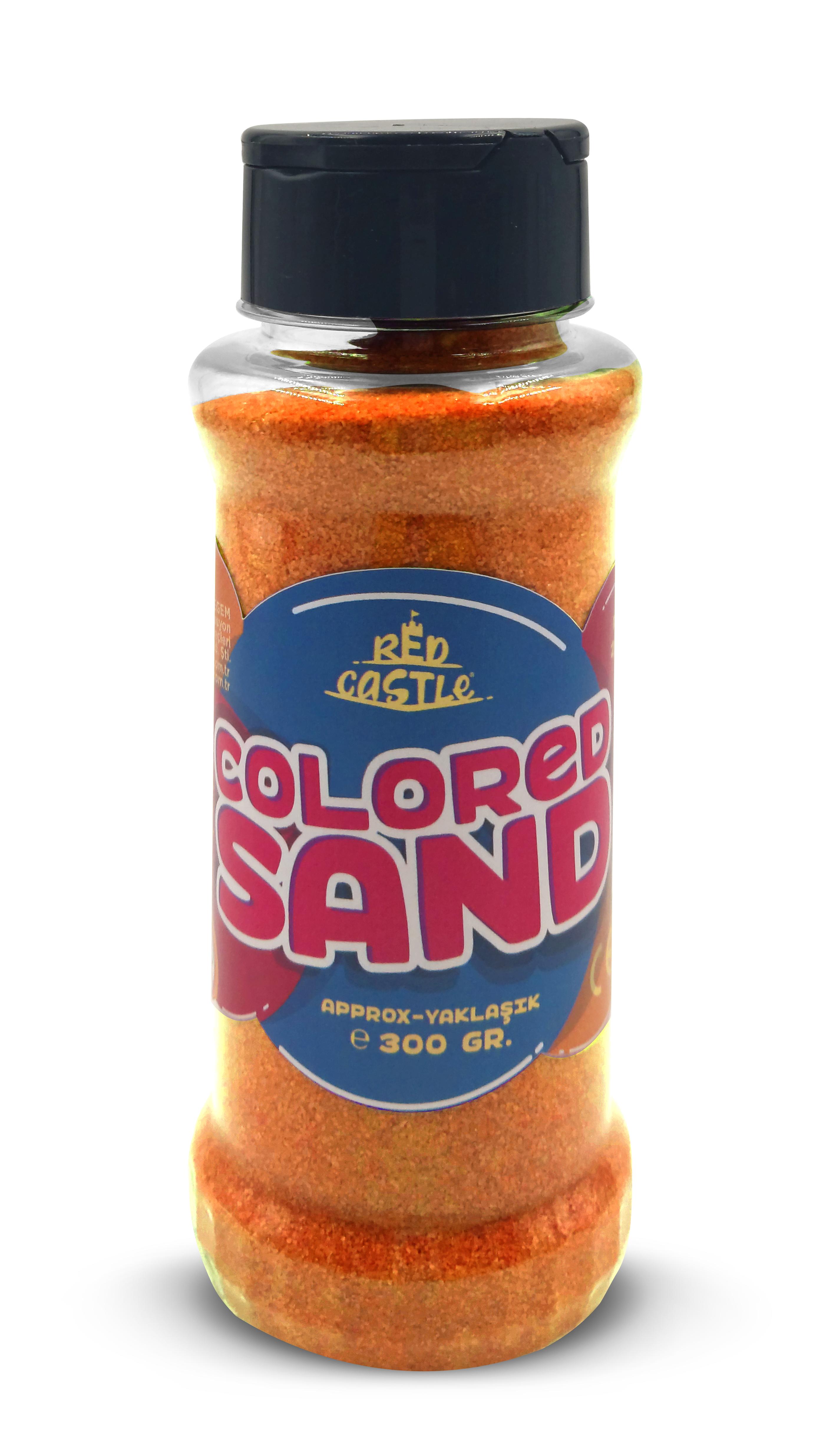 Colored Sand Painting Sand 300 grams-Red Castle RK300-16-KAV