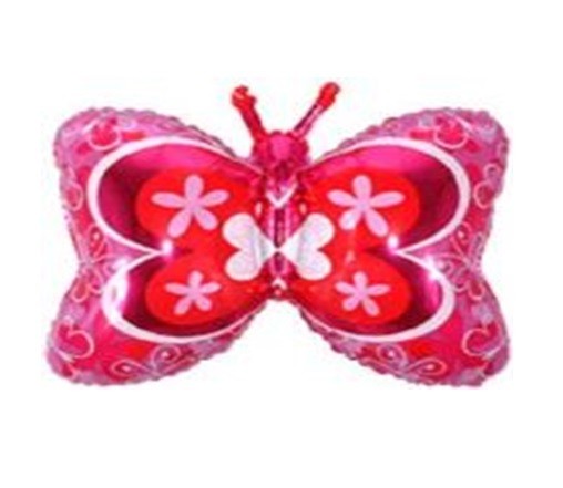  S.S- F-BUTTERFLY (PACK OF 10) FOIL BALLOON