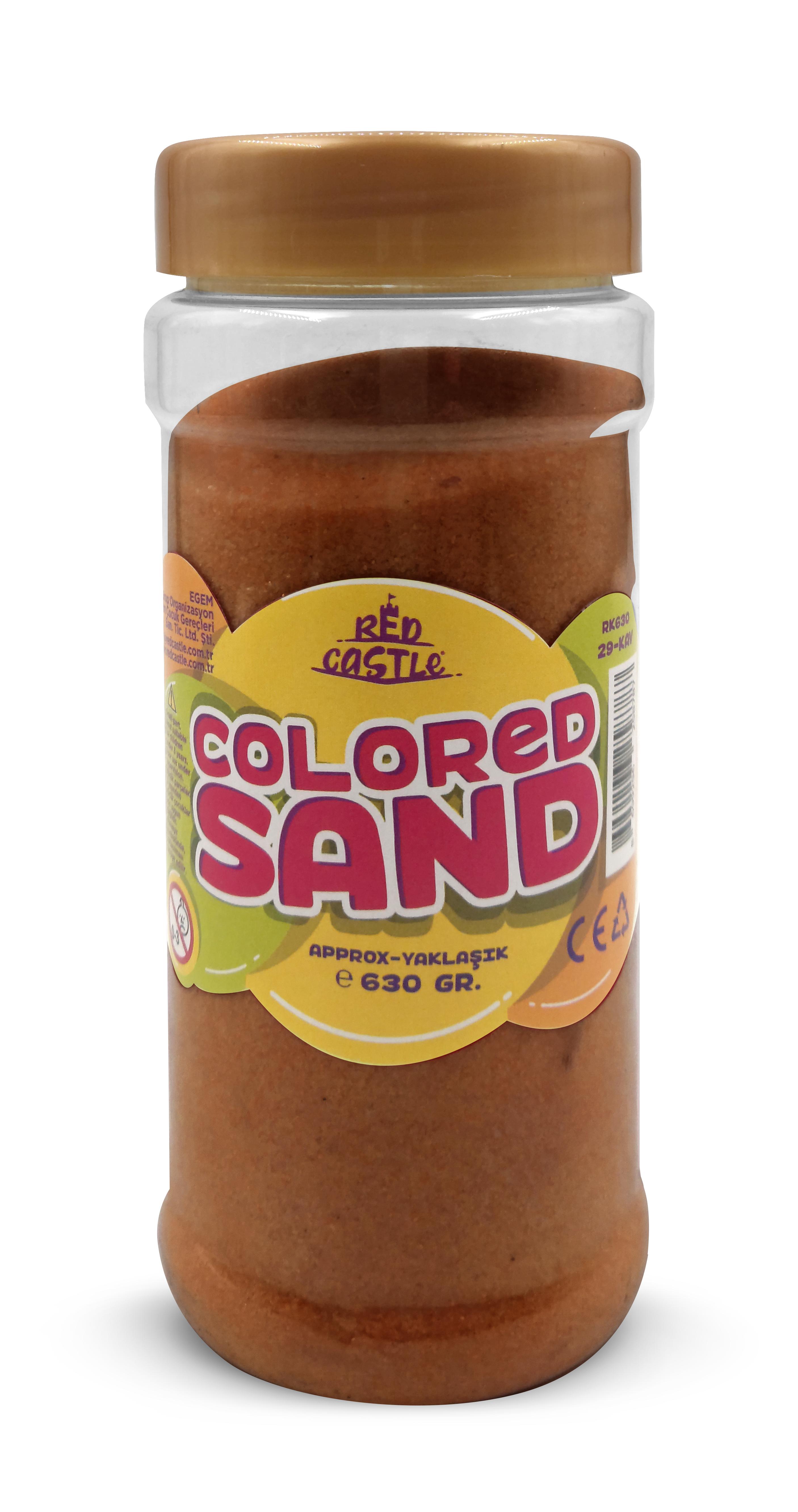 Colored Sand Painting Sand 630 grams-Red Castle RK630-24-KAV