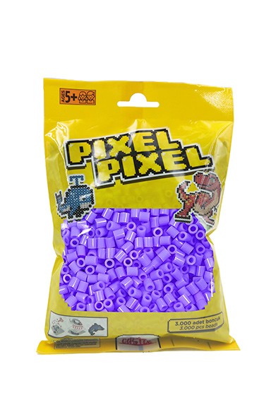 3000 PCS Pixel Pixel Beads  Midi Size Purple PPB-3000-20