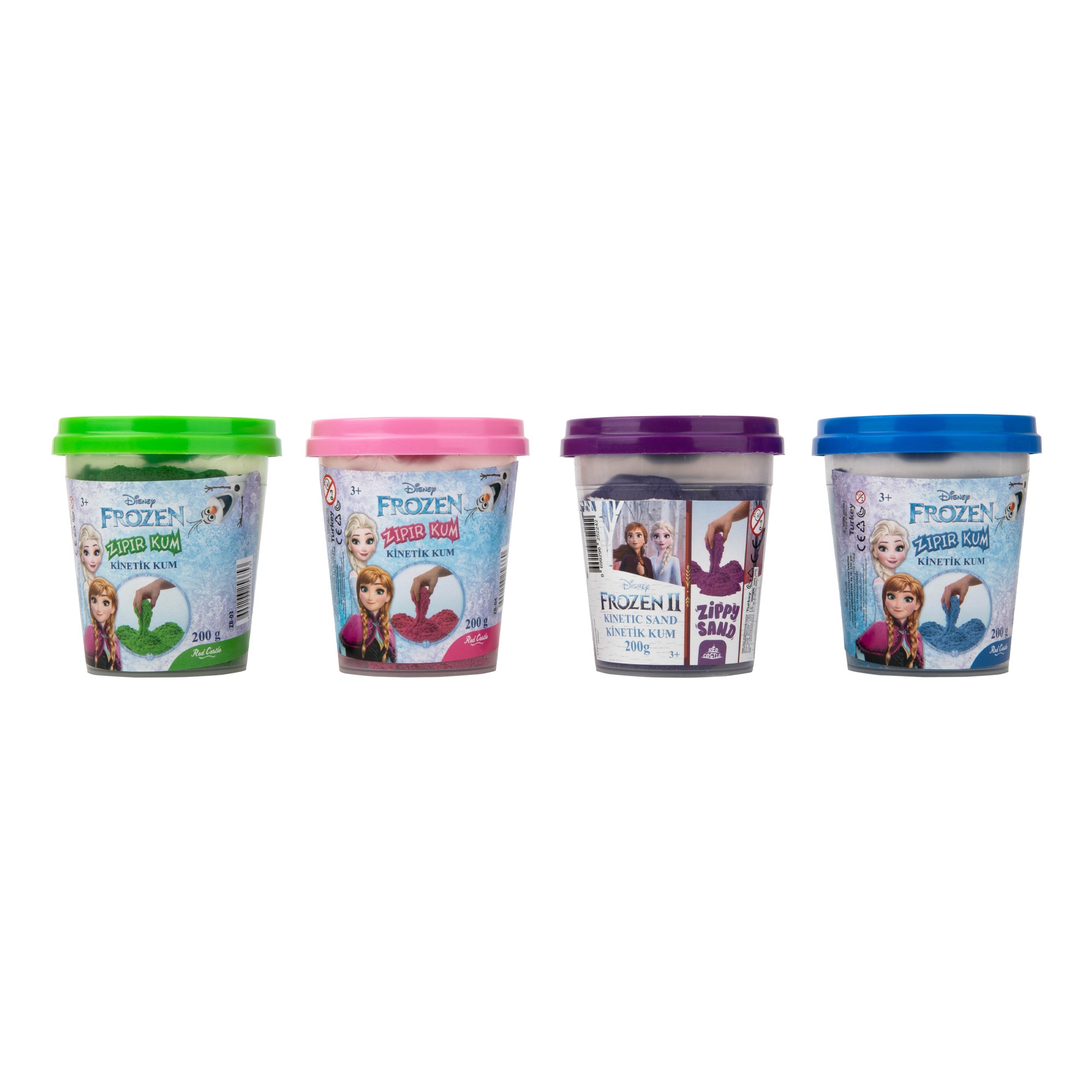 Disney Frozen Karlar Ülkesi Zıpır Kum 4x200 g- ZK-01