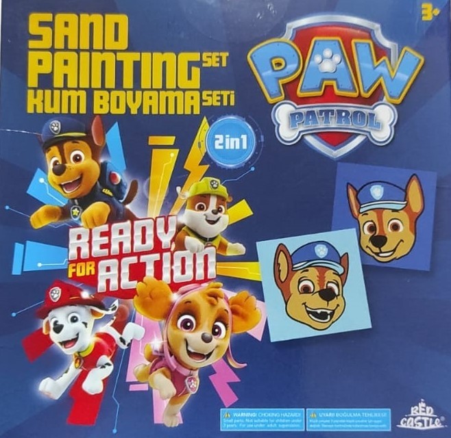 Paw Patrol Spin Master Born Brove Sand Painting Set  MBKS-02