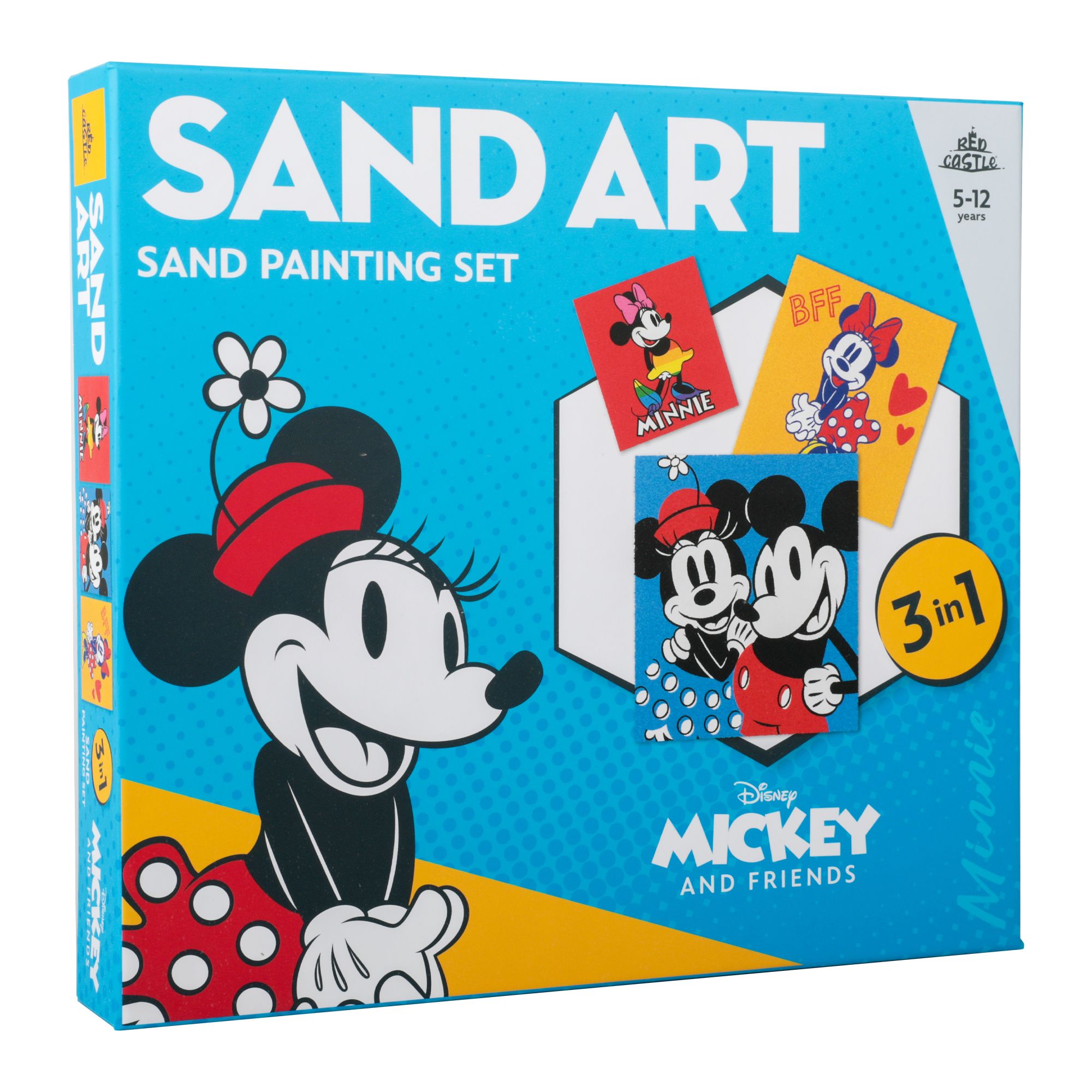  Adult Sand Painting Activity Set -Disney Mikey Minnie and Friends , Sand ART- YKL-102
