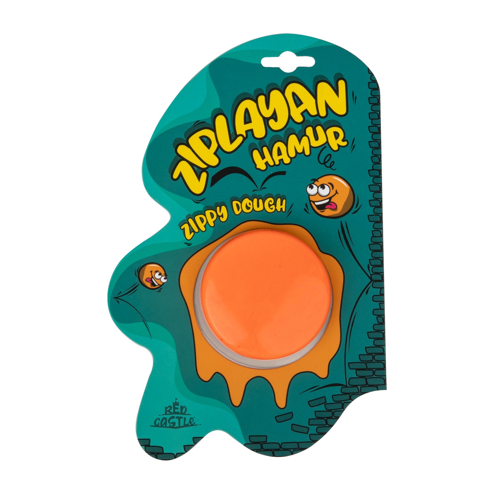 Bouncing Dough 30 g Orange-Red Castle ZDB-133