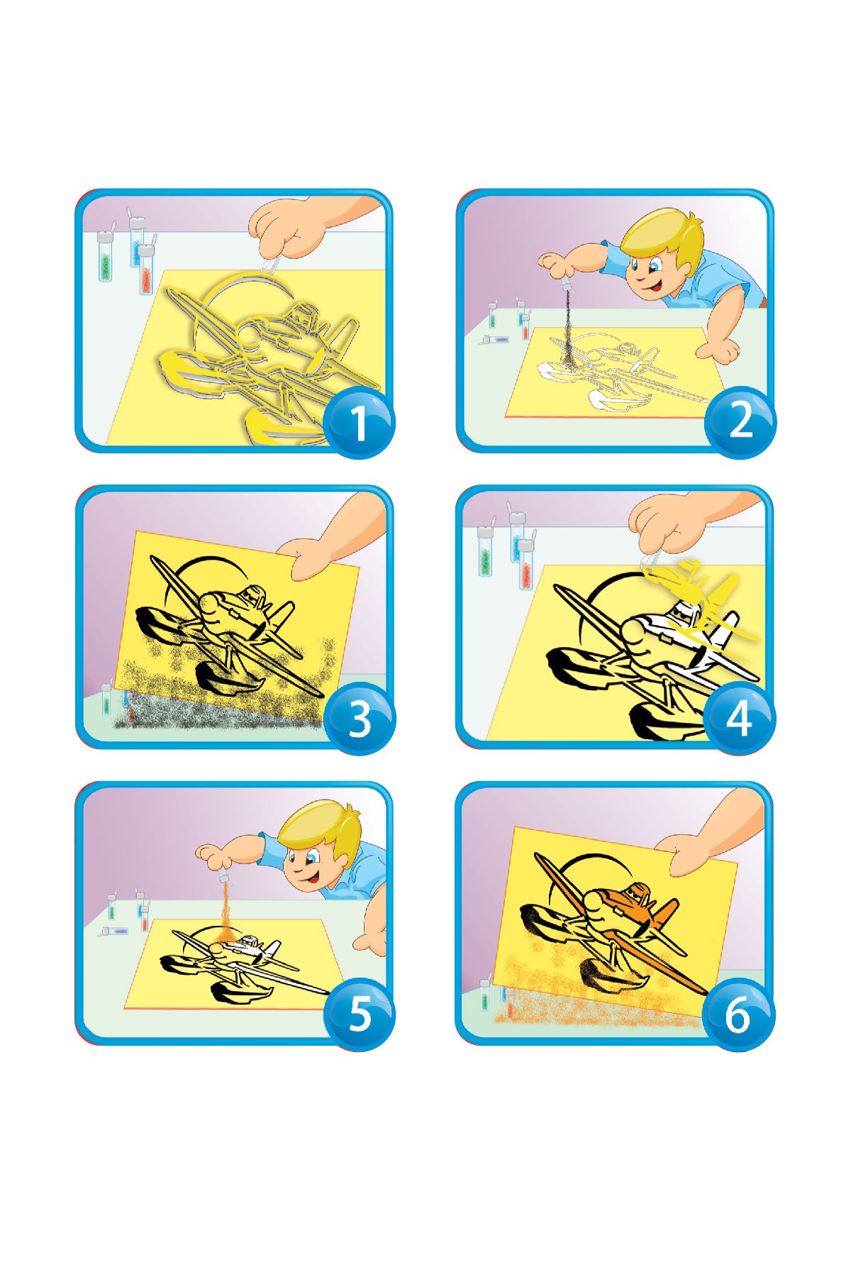 Disney Planes Sand Painting Set FM-09