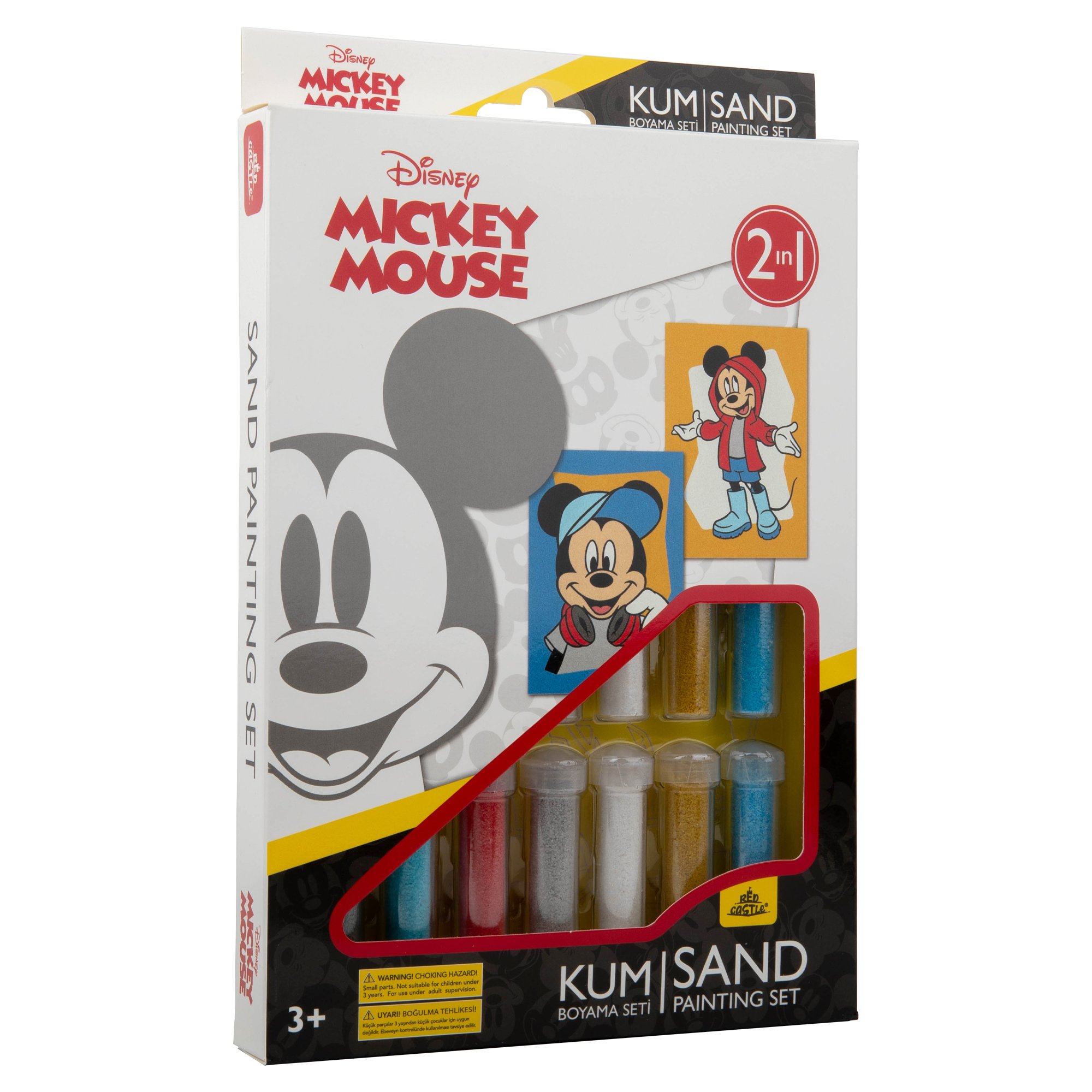Eğitici ve Eğlenceli Kum Boyama Seti-Disney Mickey Mouse DS-47