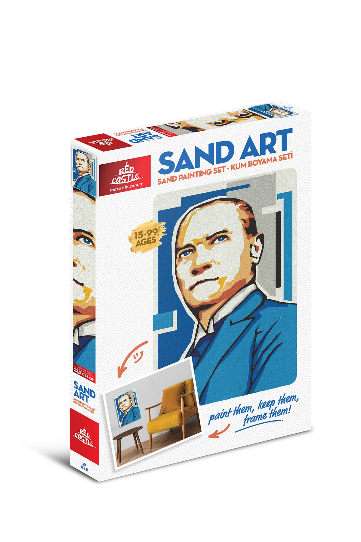 Sand Art (Sand Art), Adult Sand Painting Activity Set Cubic Woman-YKO-16