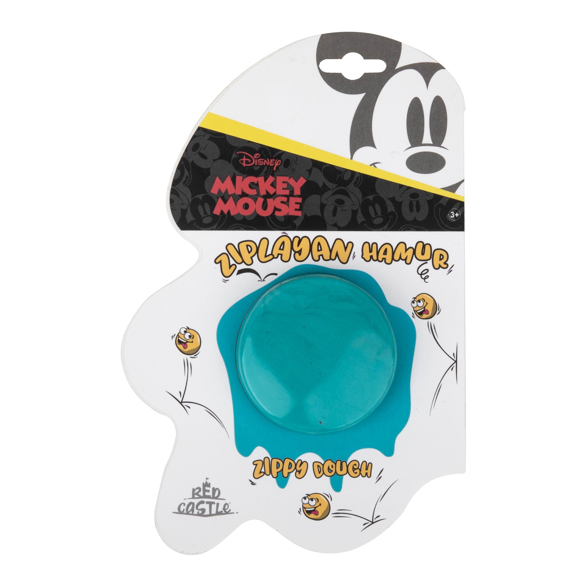 Bouncing Dough 30 g Turquoise-Disney Mickey Mouse ZDB-36