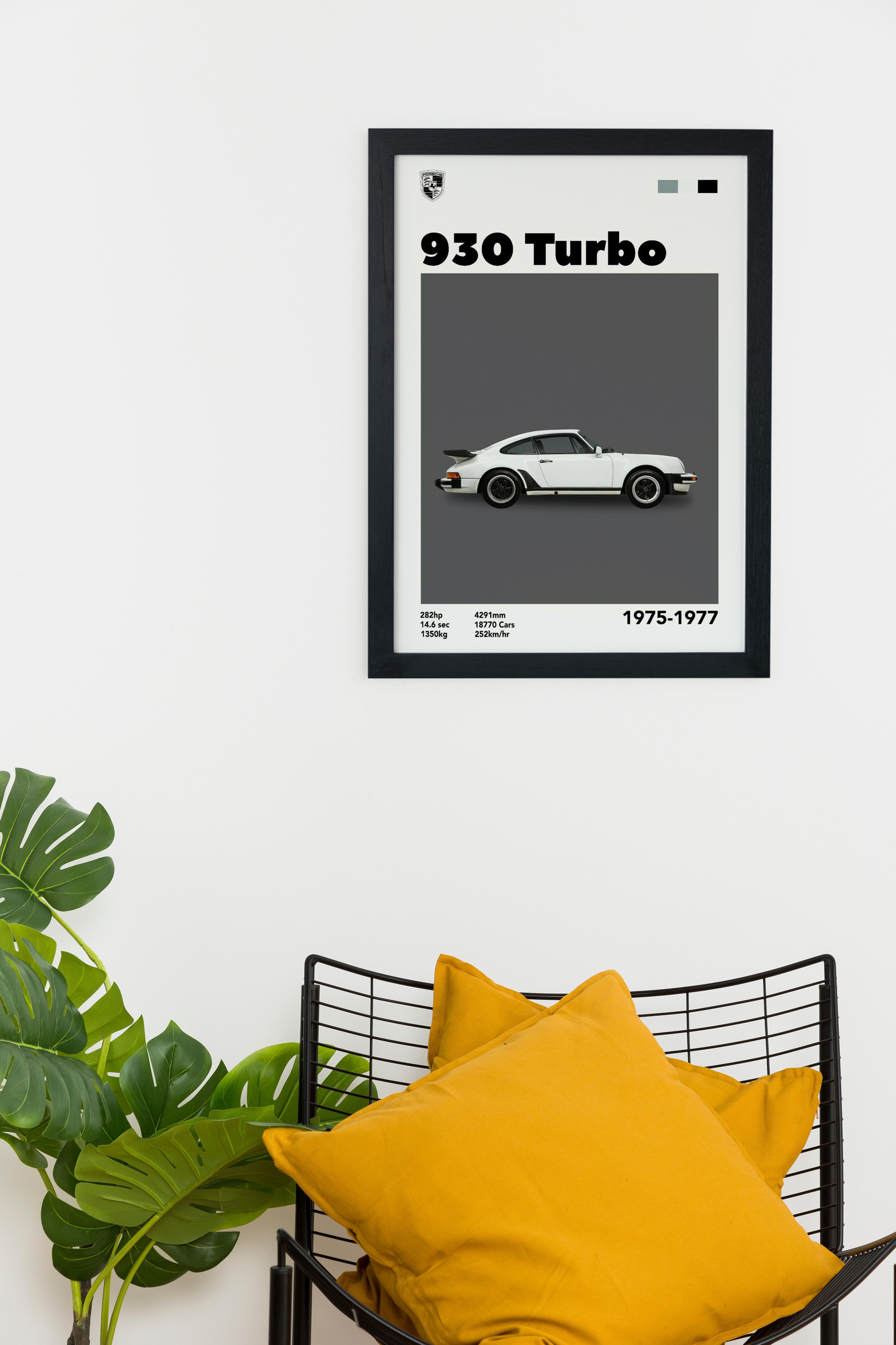 930 TURBO Özel Tasarım Poster Tablo