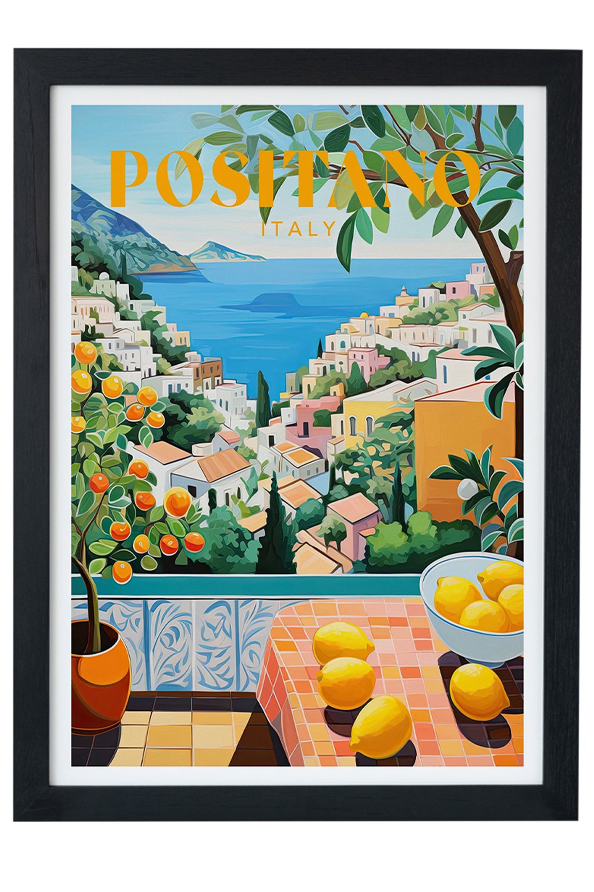 Positano Italy Poster main variant image