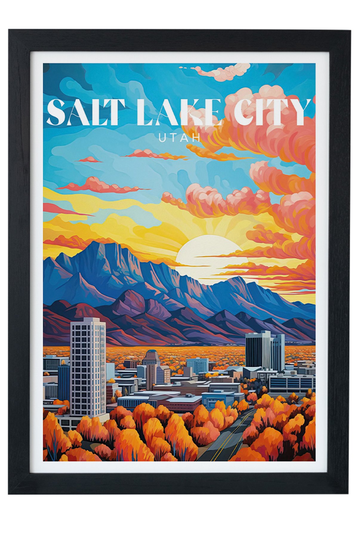 Salt Lake City Utah Poster main variant image