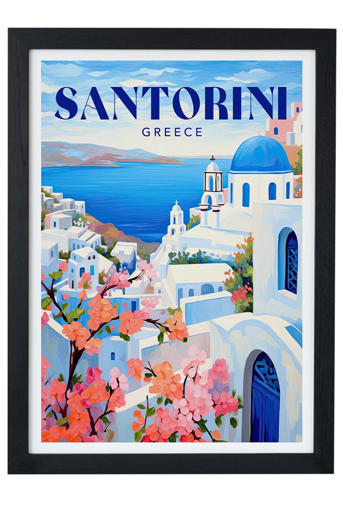 Santorini Greece Poster main variant image