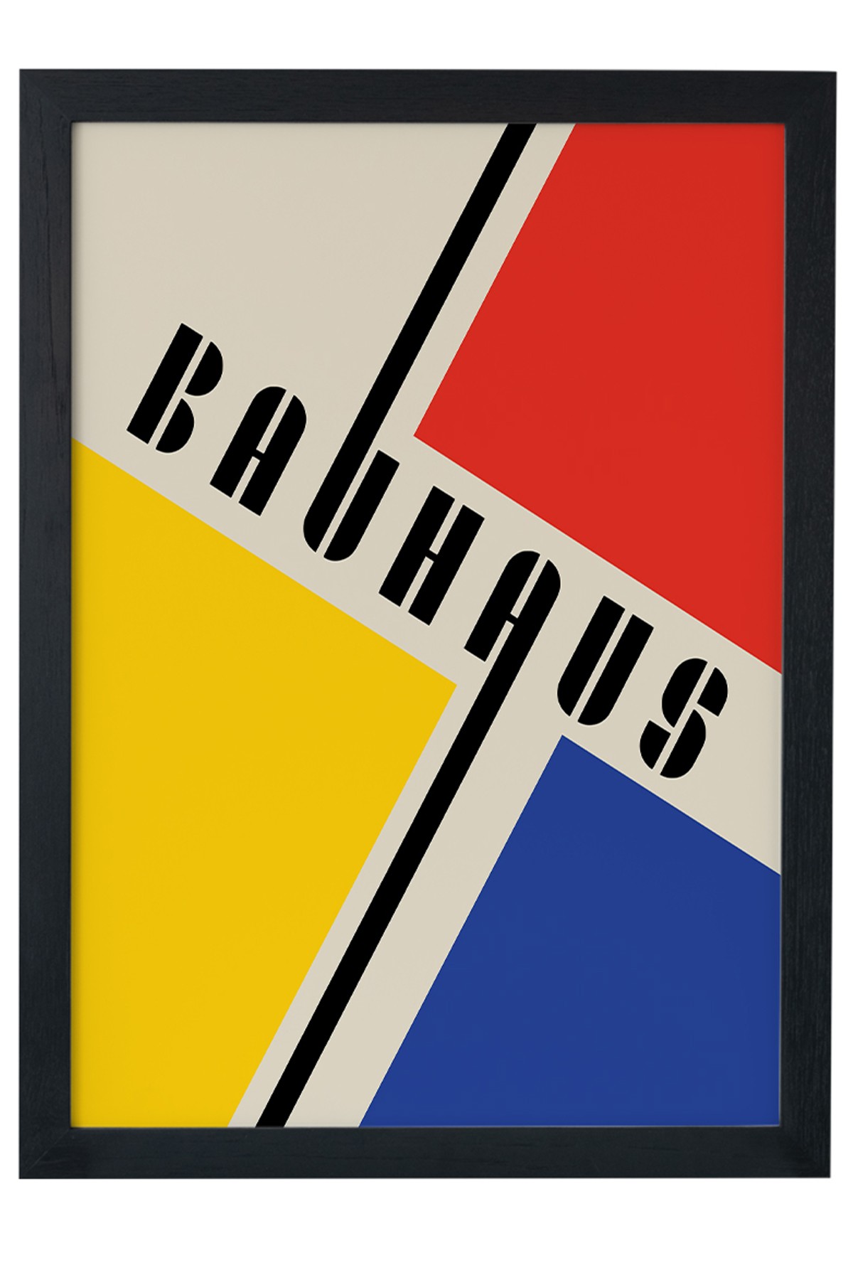 Bauhaus Siyah Çerçeveli Tablo Poster main variant image