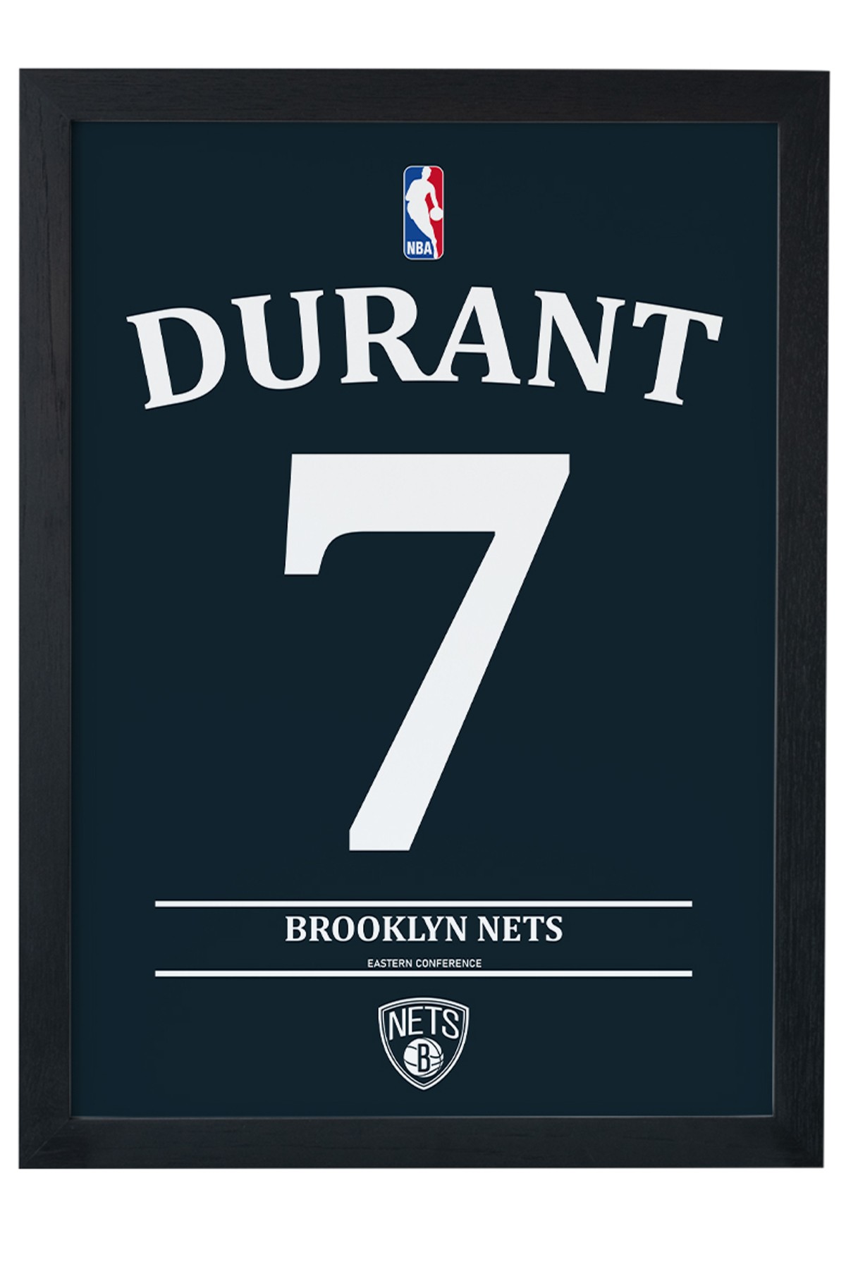 Kevin Durant Tasarımlı Siyah Çerçeveli Tablo Poster main variant image