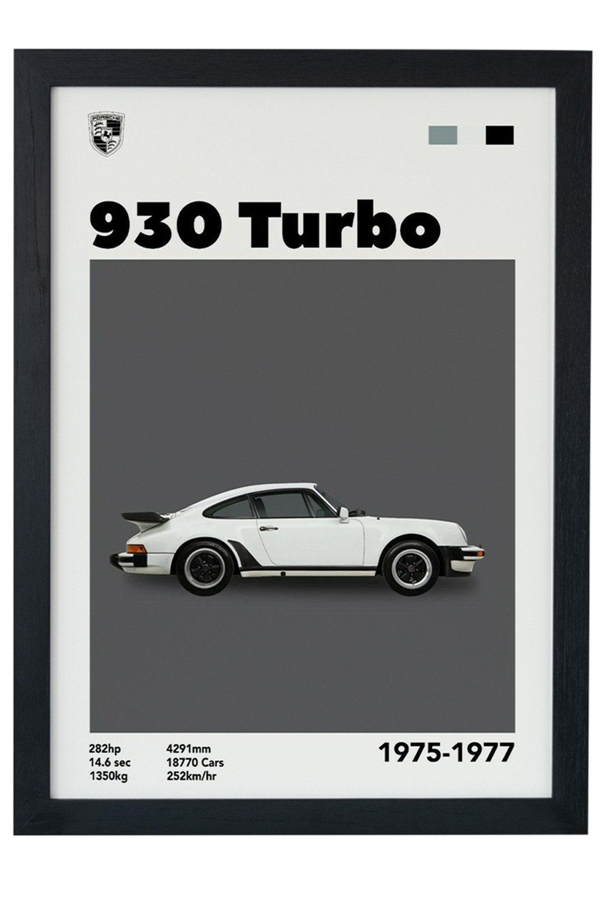 930 TURBO Özel Tasarım Poster Tablo main variant image