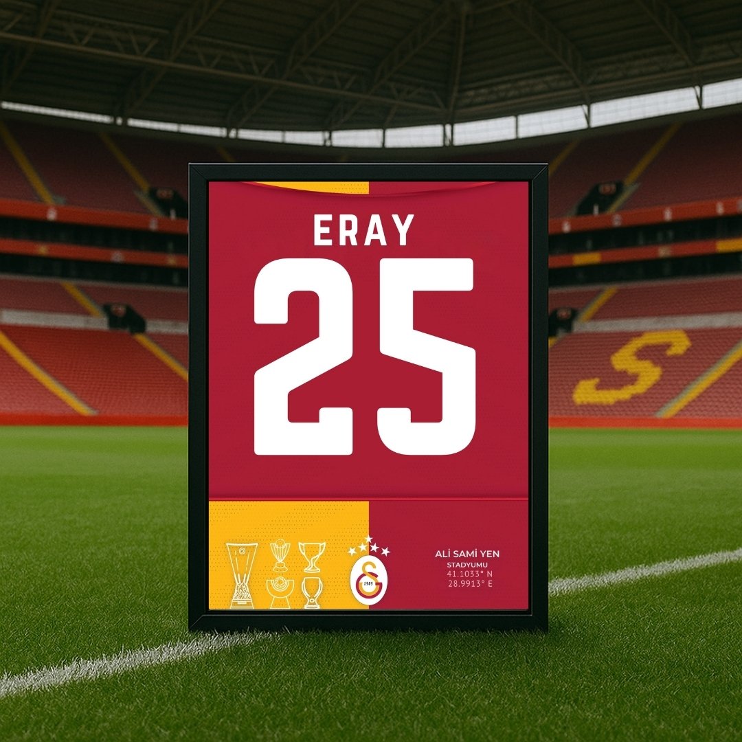 Galatasaray Kişiye Özel Forma Poster image