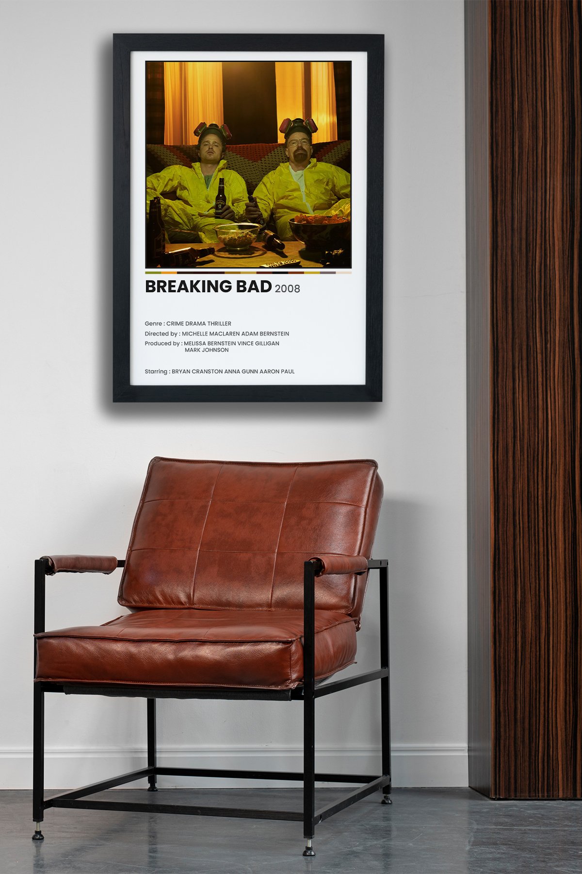 Breaking Bad Dizi-Film Poster Siyah Çerçeveli Tablo Poster