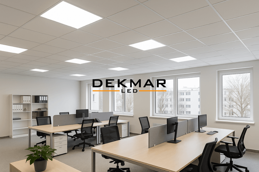 4000K renk sıcaklığına sahip 60x60 LED panel, tavana monte edilen, doğal beyaz ışıkla konforlu ve verimli aydınlatma sunar. 