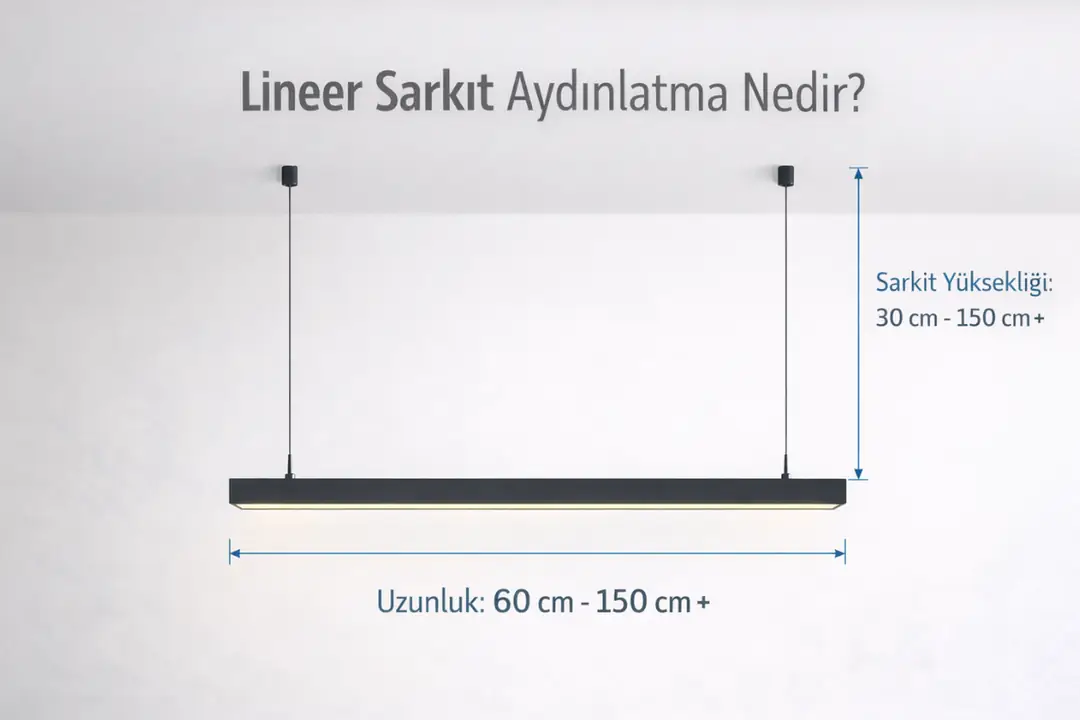 Lineer sarkıt aydınlatma nedir, teknik yapısı ve kullanım şekli