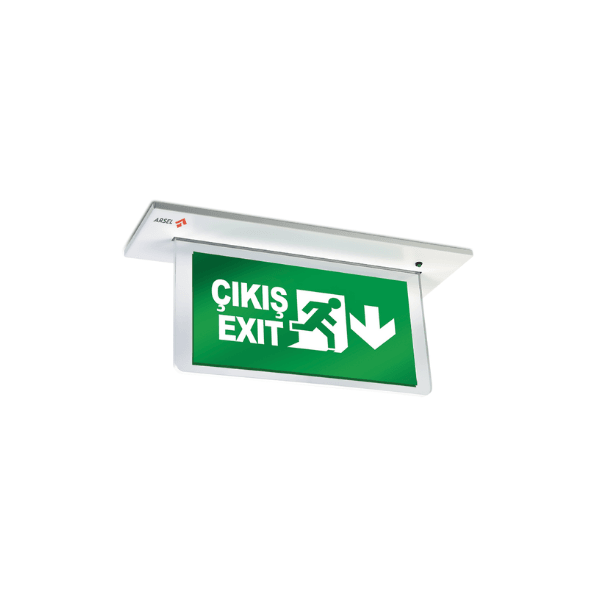 Acil Yönlendirme Armatürü SFS24-3-L/SA | Sıva Altı LED 180dk