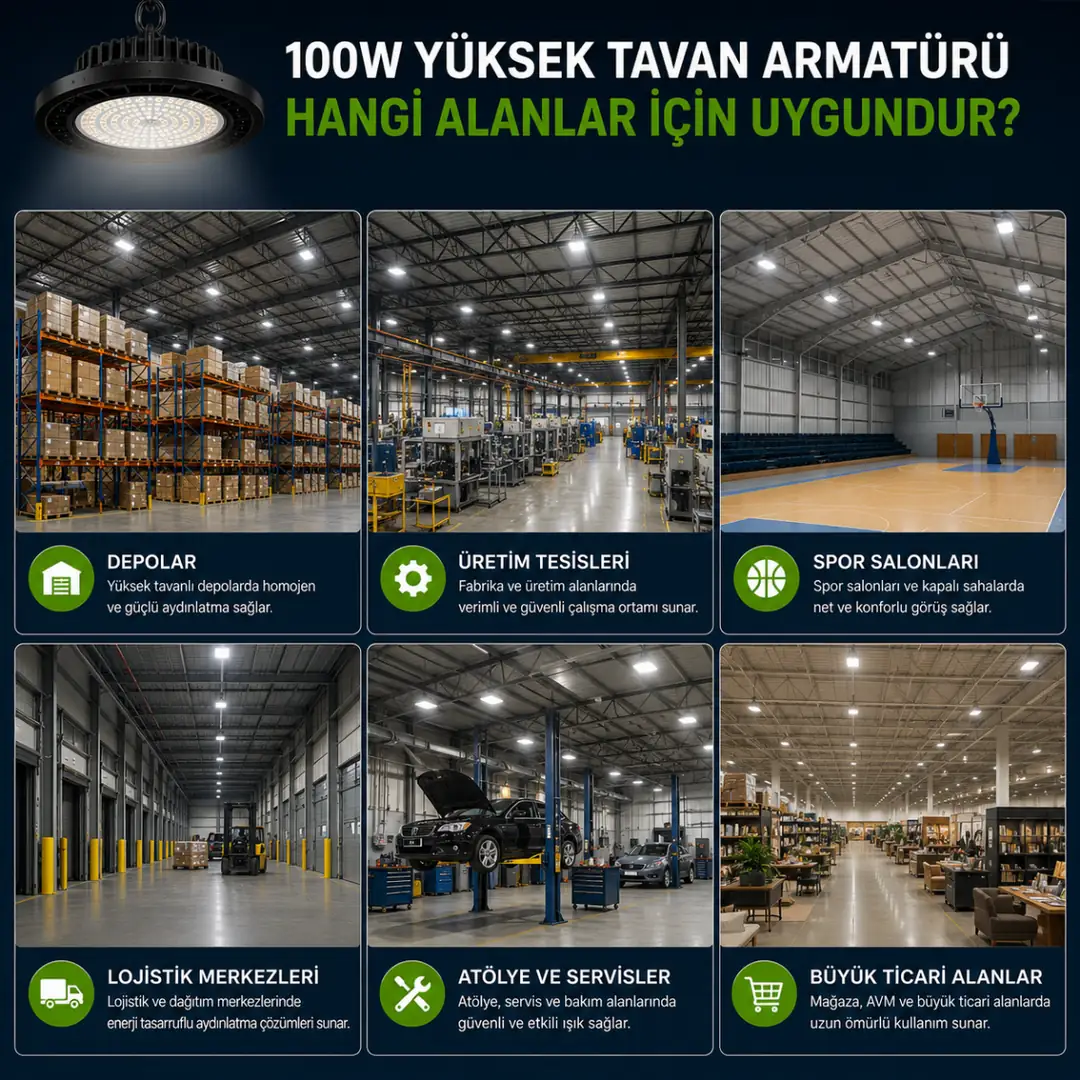 1000W LED projektör kullanım alanları karşılaştırması&nbsp;