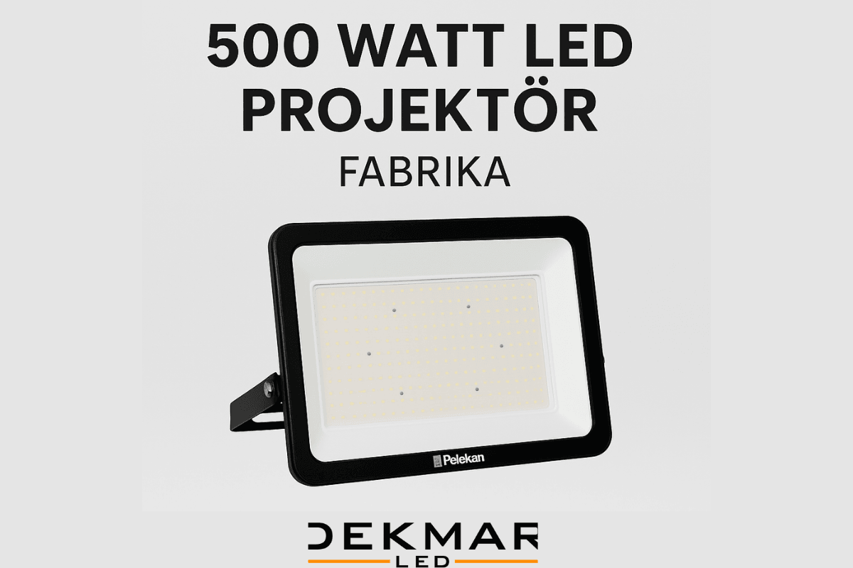 500 Watt LED Projektör
