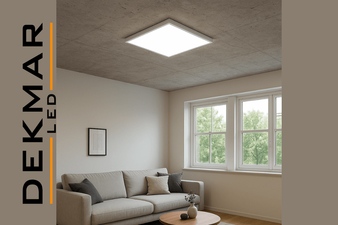  Sıva Üstü 60x60 LED Panel, salon tavanına sıva üstü monte edilerek şık ve geniş alan aydınlatması sağlıyor. 2025’in trend seçimi. 