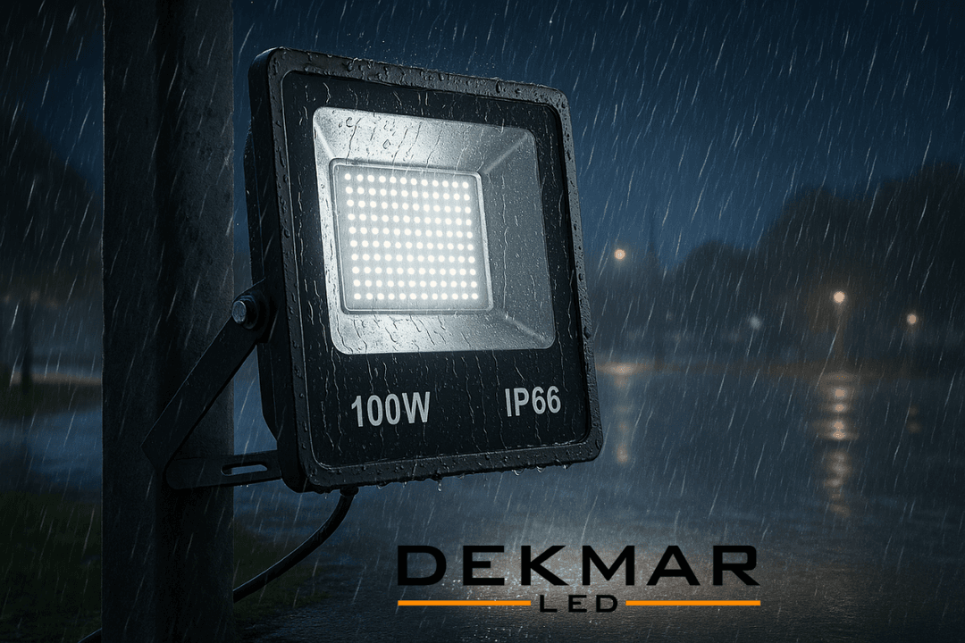 Ekonomik sınıf 100W LED projektör modelleri, uygun fiyatlarıyla bahçe ve küçük alanlar için ideal dış mekan aydınlatması sunar. 