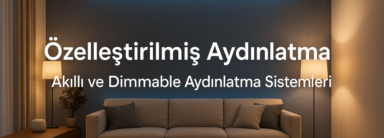 Akıllı ve Dimmable Aydınlatma Sistemleri 