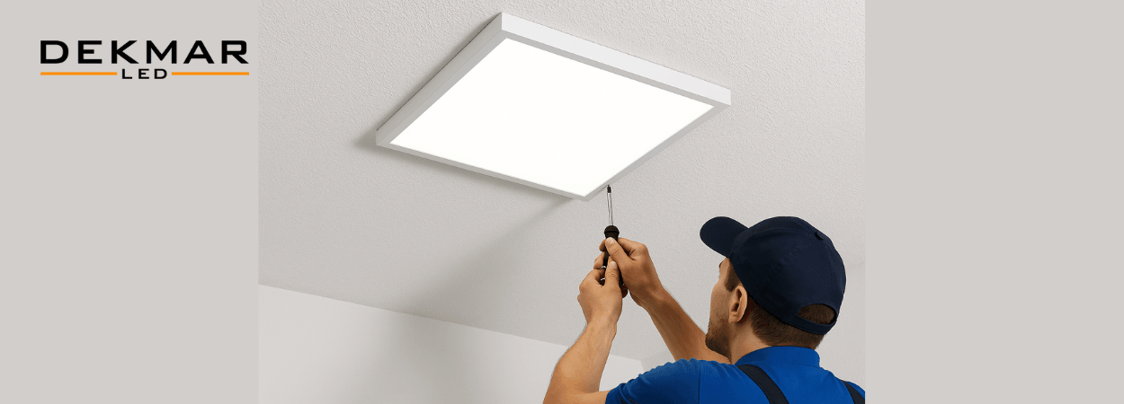 sıva üstü led armatür 60x60